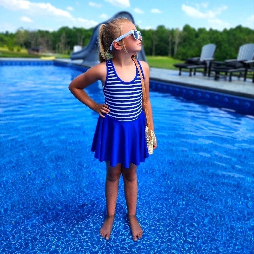 Little girls swim dress​​​​​